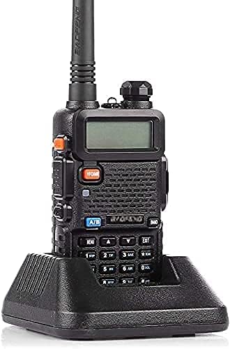 Baofeng UV-5R Ham Dual Band Two Way Radio 144-148/420-450Mhz 1800mAh Li-ion (2 Pack)
