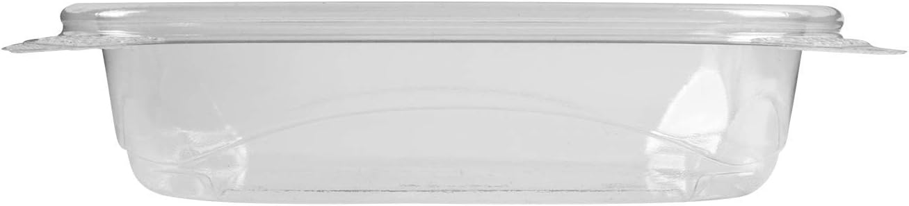 Karat [8oz -200 ct Small Clamshell Containers with Lids, For Berries, Fruits, Nuts, and Home Meal Prep - Clear Plastic Food Containers, Take Out Containers