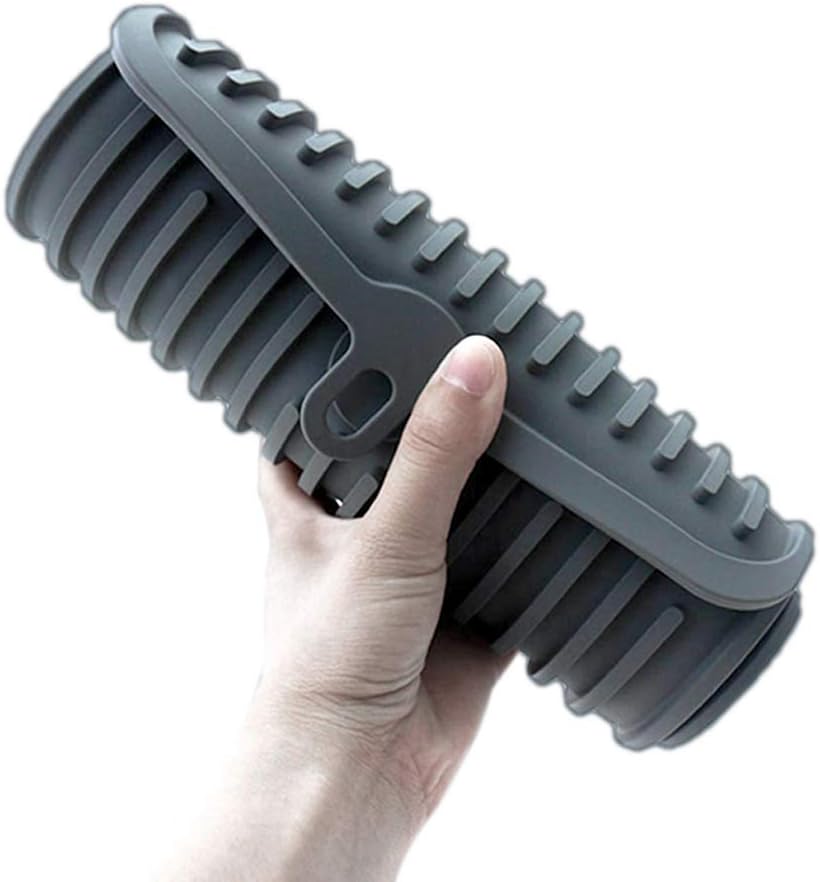 Dish Drying Mat, Silicone Drying Mat Good Large Drying Mats for Kitchen, Heat Resistant Mat Solid Rectangular (Black)