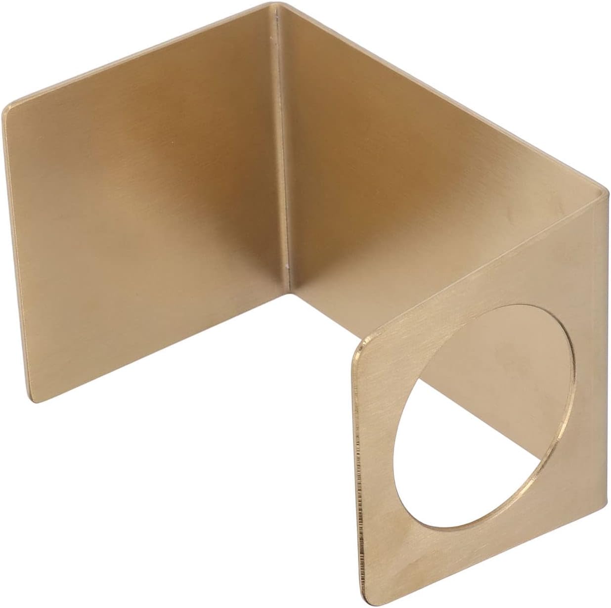 Drip Coffee Holder, Pour Over Coffee Stand, Lightweight Metal Dripper Holder for Home and Cafe Use (Gold)