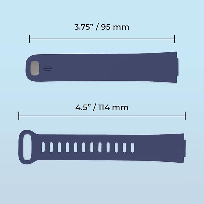 Kore 2.0 Elite Fitness Tracker Replacement Band - Soft, Comfortable Fitness Watch Wristband