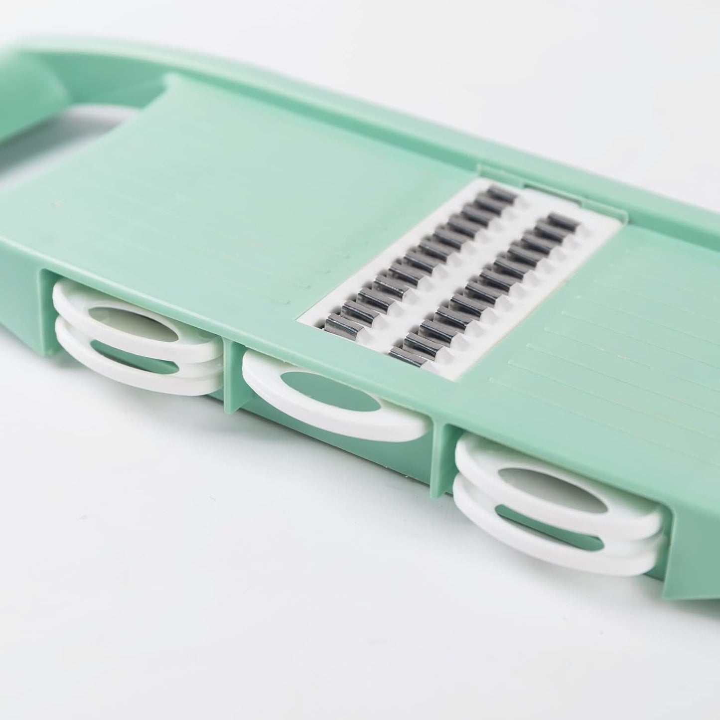 Mandoline Food Slicer for Kitchen 7-in-1 Vegetable/Cheese/Potato/Carrot/Cucumber Grater,Slicer, Cutter, Grinder,Waffle Fry Cutter For Potatoes,Julienne Peeler