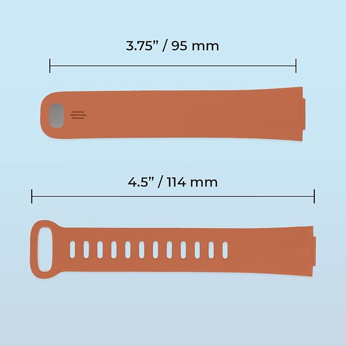 Kore 2.0 Elite Fitness Tracker Replacement Band - Soft, Comfortable Fitness Watch Wristband