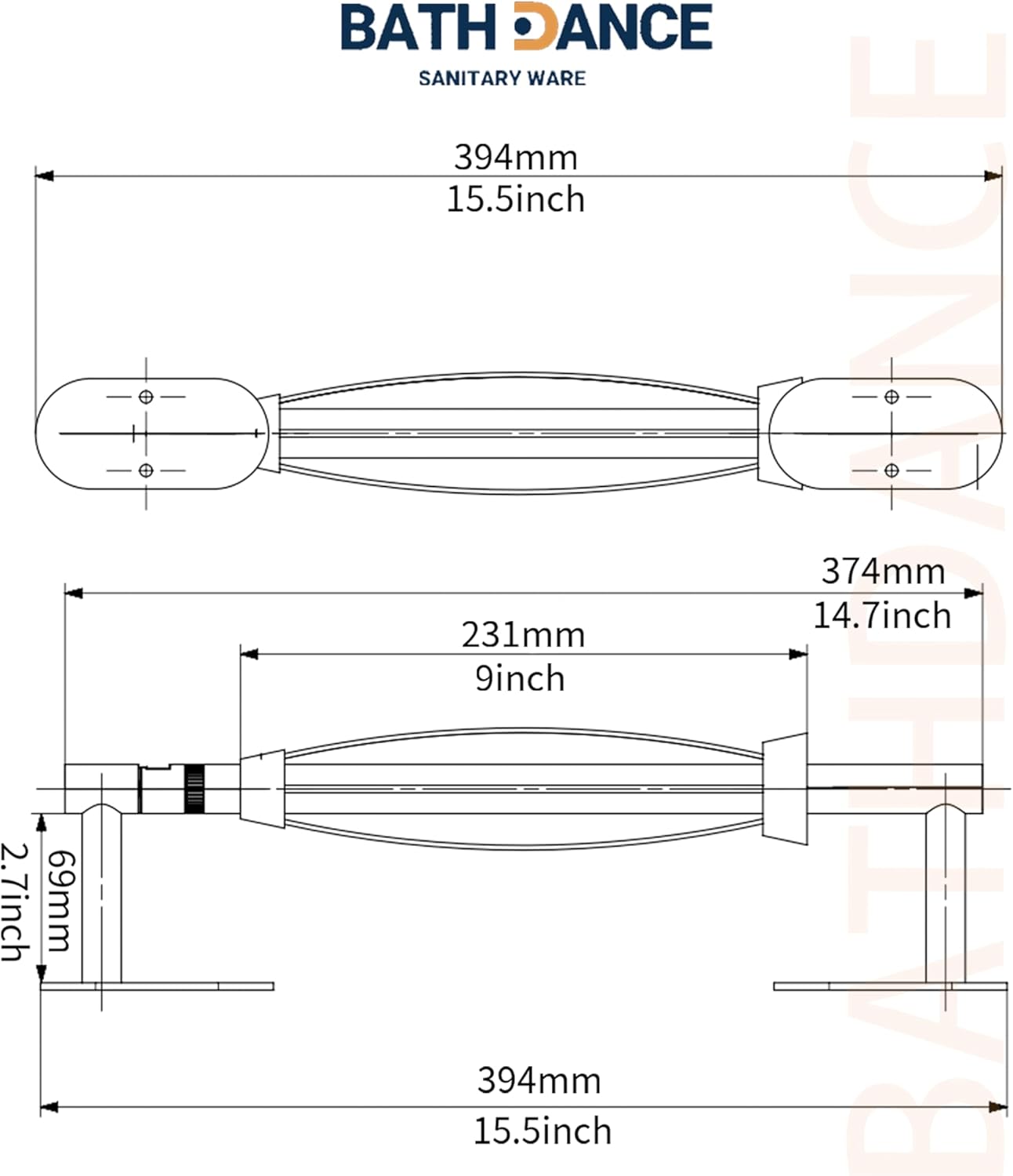 Paper Towel Holder Under Cabinet, Single Hand Operable Roll Holder with Damping Effect,No Drilling or Wall Mounted SUS304 Stainless Steel for Kitchen Bathroom (Sliver)