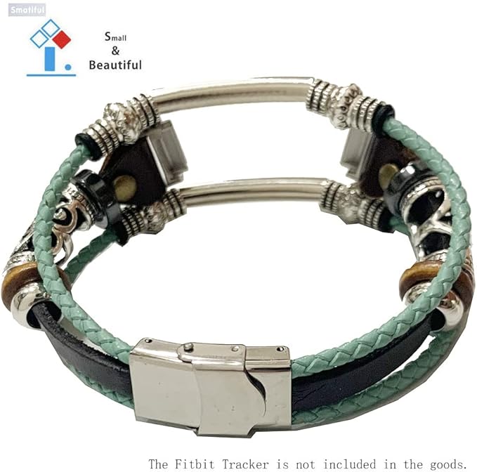 Luxe Bands with 2 Pins for Women, Adjustable Replacement Strap Compatible with for Fitbit Luxe, Turquoise (Teal Green)