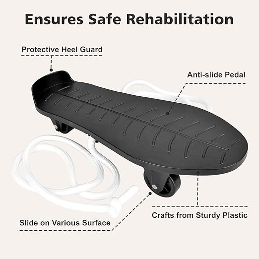 Knee Glider for Knee Replacement Recovery Aids, Ideal Knee Surgery Recovery Equipment for Physical Therapy, MCL, ACL Recovery Gift, Knee Rehabilitation Stretcher