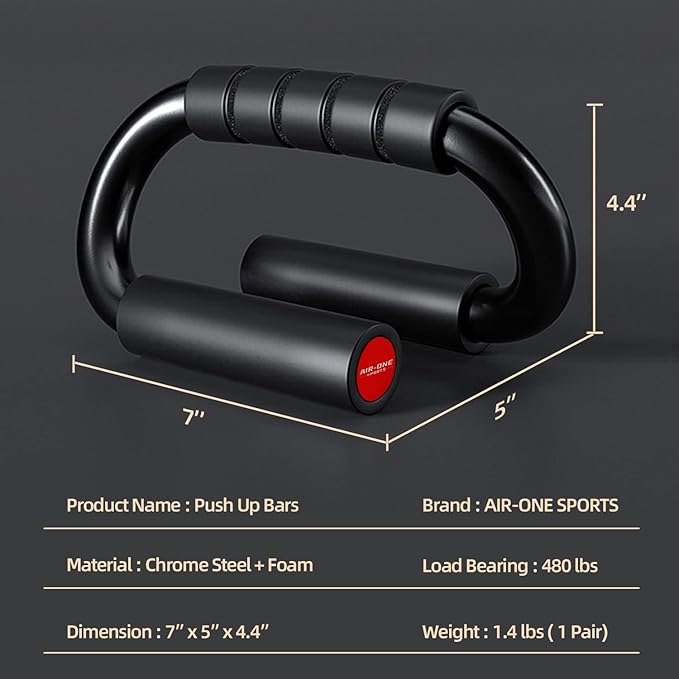 KitchLife AIR-ONE SPORTS Push Up Bars