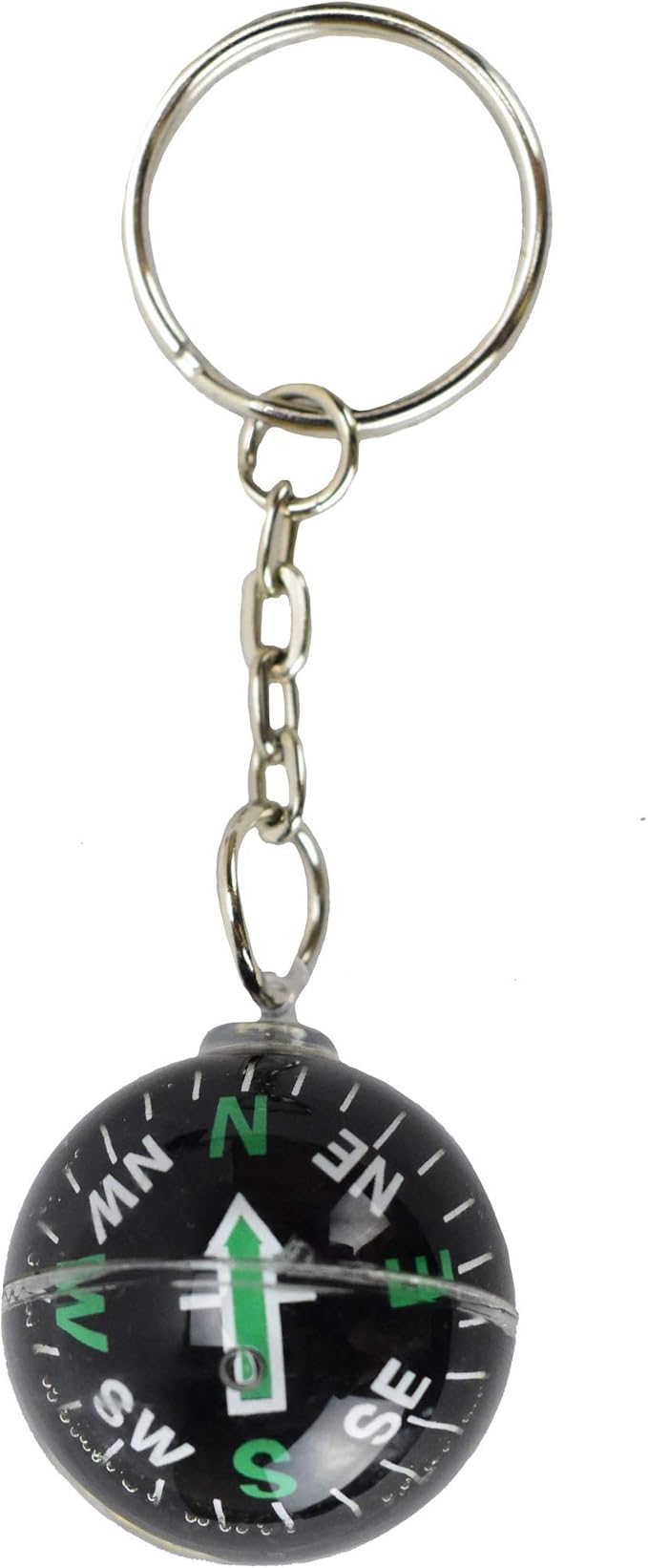 Ace Camp Munkees Ball Compass Keychain