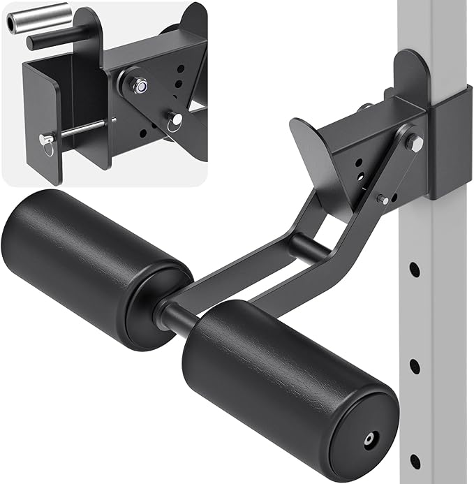 Kipika Nordic Hamstring Curl Squat Rack Attachment 5/8" or 1" Hole