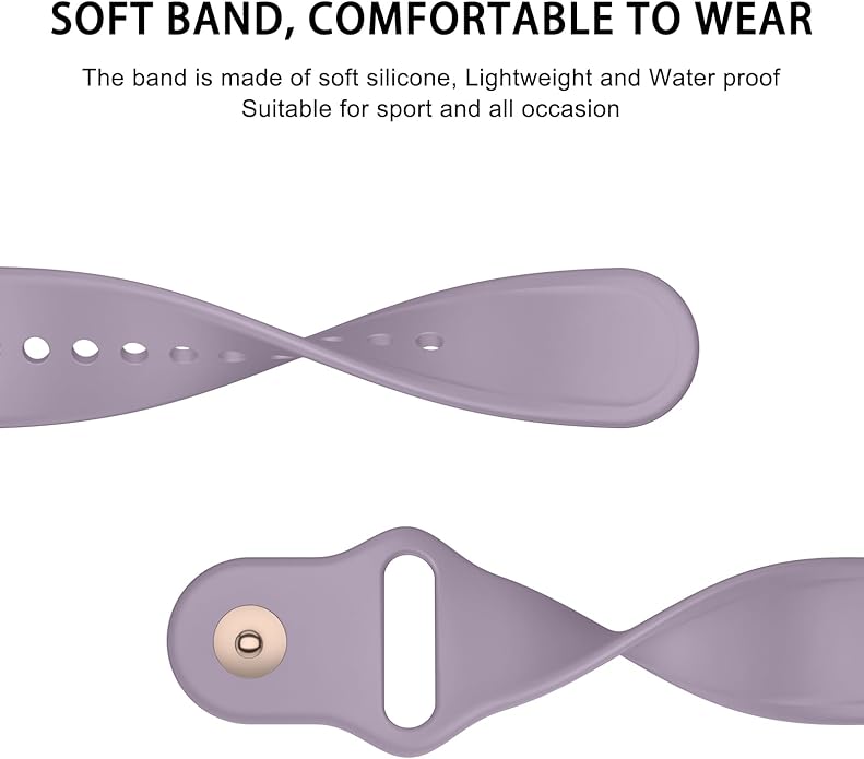 Meliya Compatible with Fitbit Charge 5 Bands Men Women, Sport Band Soft Silicone Waterproof Wristbands Replacement Strap for Fitbit Charge 5 Advanced Fitness Tracker