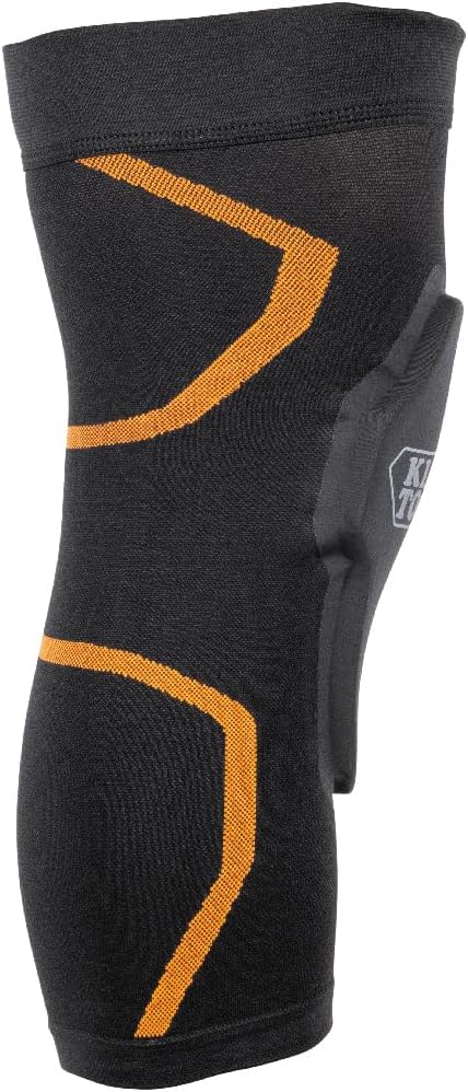Klein Tools 60624 Knee Pad Compression Sleeve, Knee Support for Construction, Workers and Athletes, Black, L/XL
