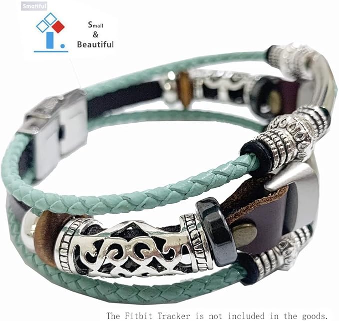 Luxe Bands with 2 Pins for Women, Adjustable Replacement Strap Compatible with for Fitbit Luxe, Turquoise (Teal Green)