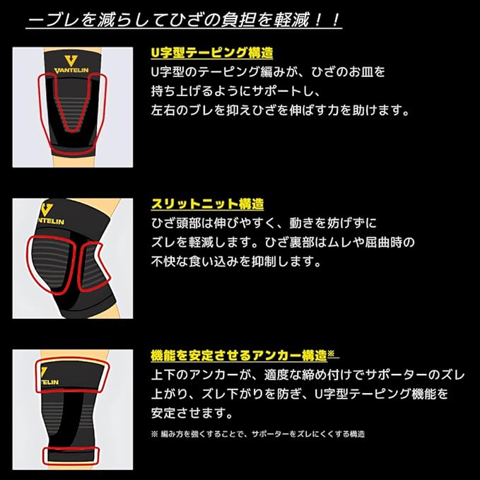 Kowa Vantelin Knee Proteciton L(37-39cm) x1