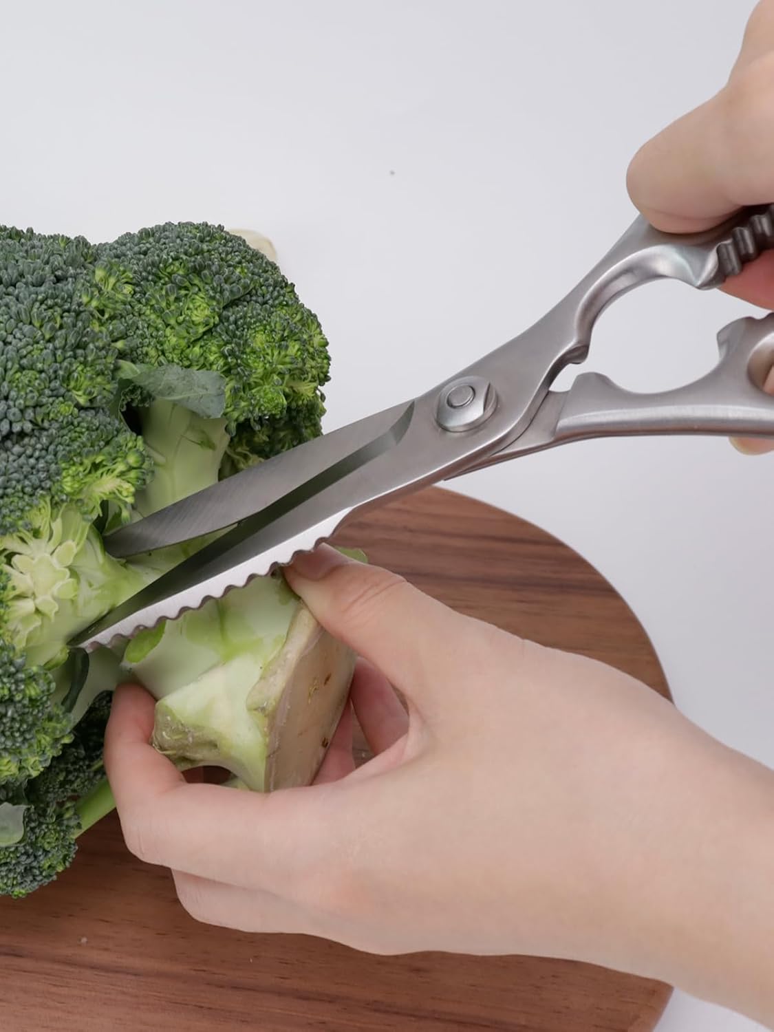 Kitchen Shears – Heavy-Duty Kitchen Scissors for Food | Ideal for Meat, Poultry & Vegetables | 3Cr14 Stainless Steel | Forged for Strength | Dishwasher Safe