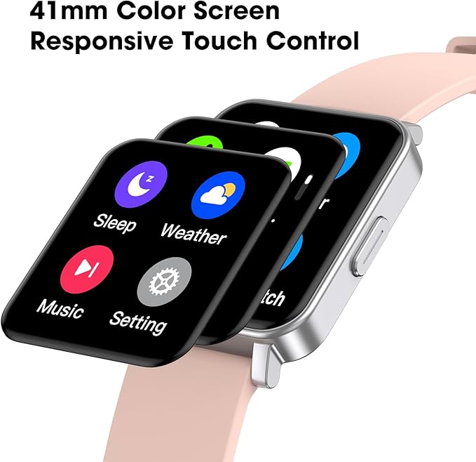 Kummel Smart Watch for Girls Boys Teens No App/Phone Required, Fitness Watches for Kids with Heart Rate, Sleep Monitor, Step Counter, Calories Tracker, Pedometer Waterproof Watch, Lightweight
