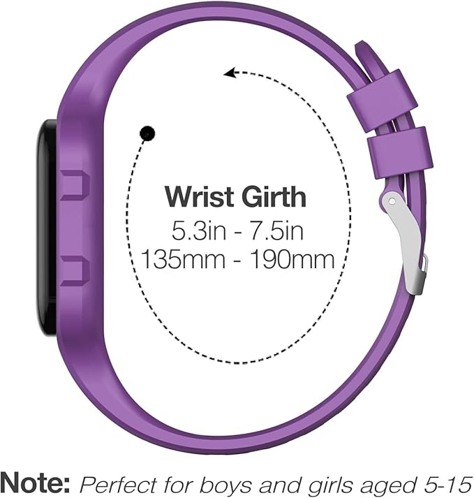 Kids Fitness Tracker,Digital Pedometer Watch,Sport Watch, Steps Counter, Waterproof, Alarm Clock for Boys Grils Kids Children (Purple)