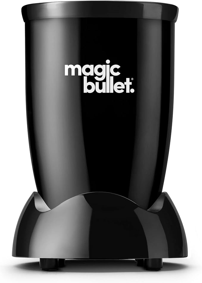 magic bullet Blender, Small, Black, 7 Piece Set