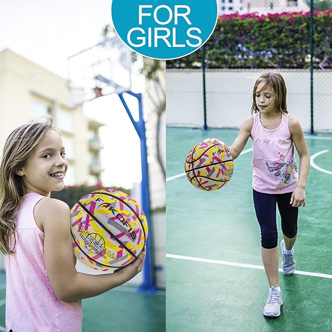Kids Basketball Size 3(22") 5(27.5") for