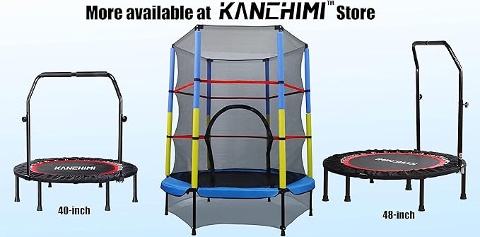 Kanchimi 40" 48" Folding Mini Fitness Indoor Exercise 330lbs