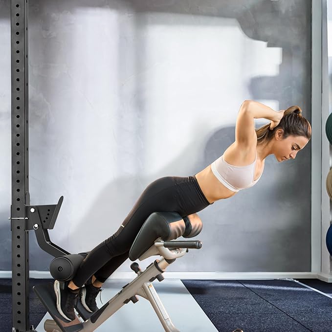 Kipika Nordic Hamstring Curl Squat Rack Attachment 5/8" or 1" Hole