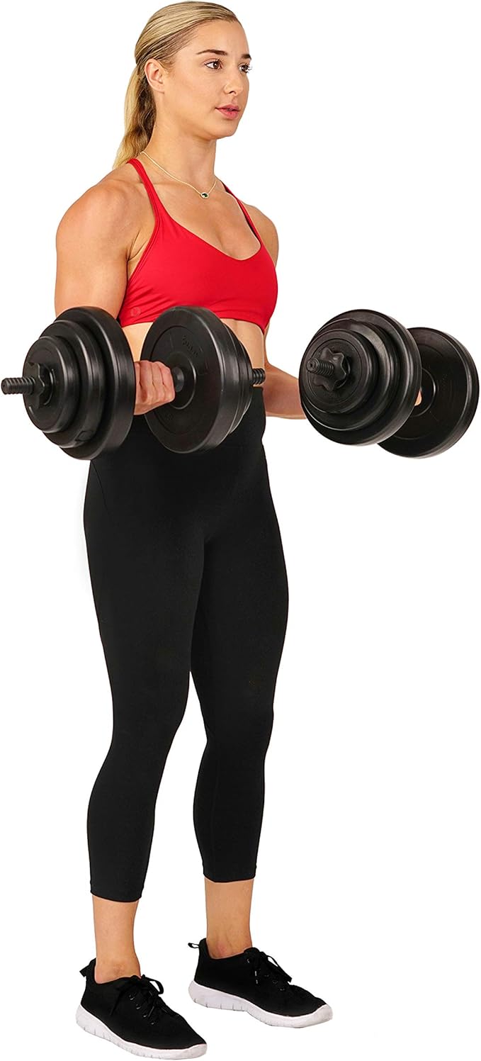 Sunny Health & Fitness Exercise Vinyl 40 Lb