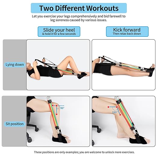 Knee Replacement Recovery Aids Knee Surgery Recovery Equipment - Post-Op Support for Improved Mobility, Pain Relief & Range of Motion