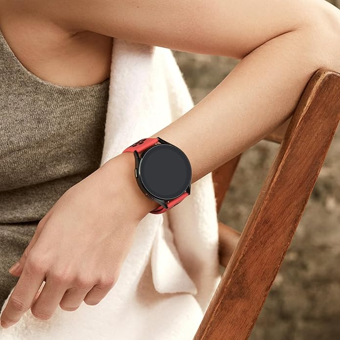 Meliya Bands Compatible with Garmin Forerunner 245/645 & 55/158 Band, 20mm Replacement Soft Silicone Sport Band for Garmin Forerunner 645/245 Music & 55/158 Smart Watch