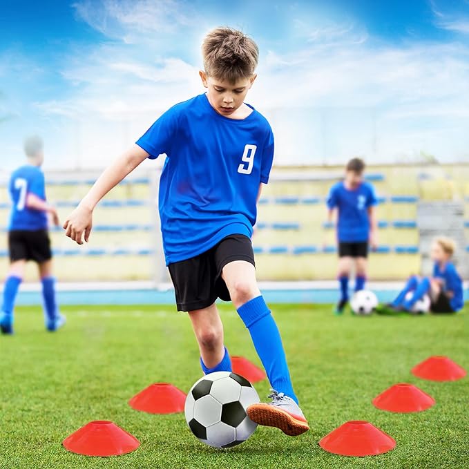 Kids Soccer Goals for Backyard Set - 2 4' x 3' Portable