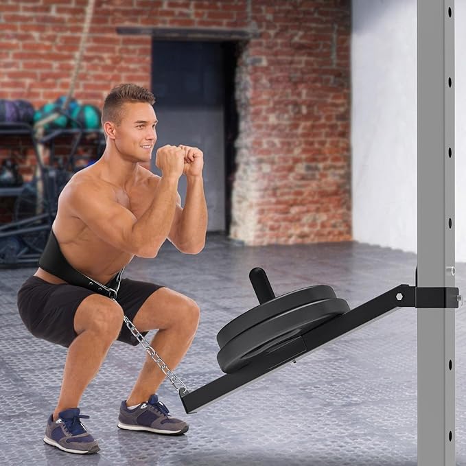 Kipika Belt Squat Lever Arm Attachment for 2" 2" and 3" x 3" Square 1" and 2" Weight