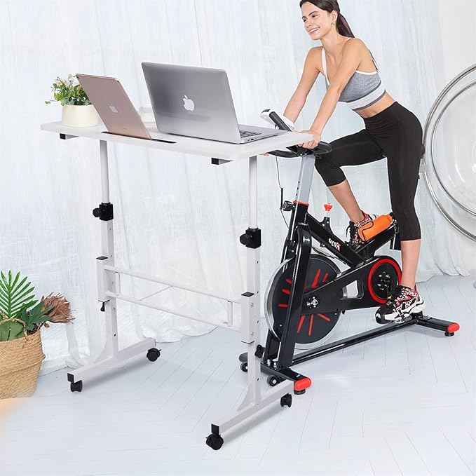 KLSMYHOKI Standing Desk Adjustable Height 16"x31.5" Height 27"-43.5"