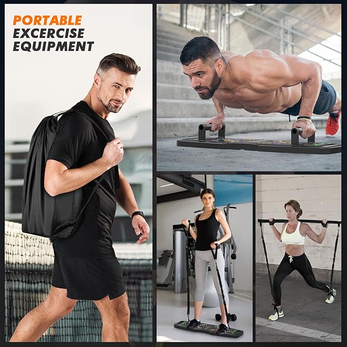 KUYOU Portable Home Gym Workout Equipment