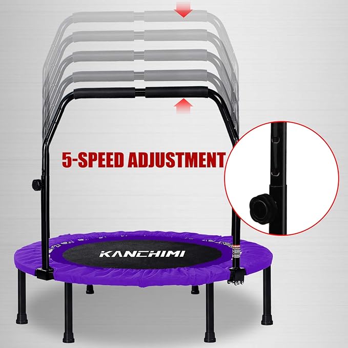 Kanchimi 40" 48" Folding Mini Fitness Indoor Exercise 330lbs