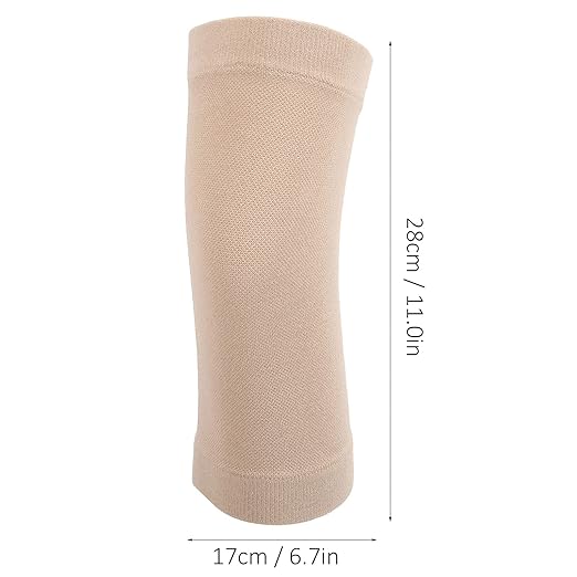 Knee Compression Sleeve, Cotton Knee Support Ultra Thin Knee Brace Clear Knee Support Sleeves for Home for Elderly People