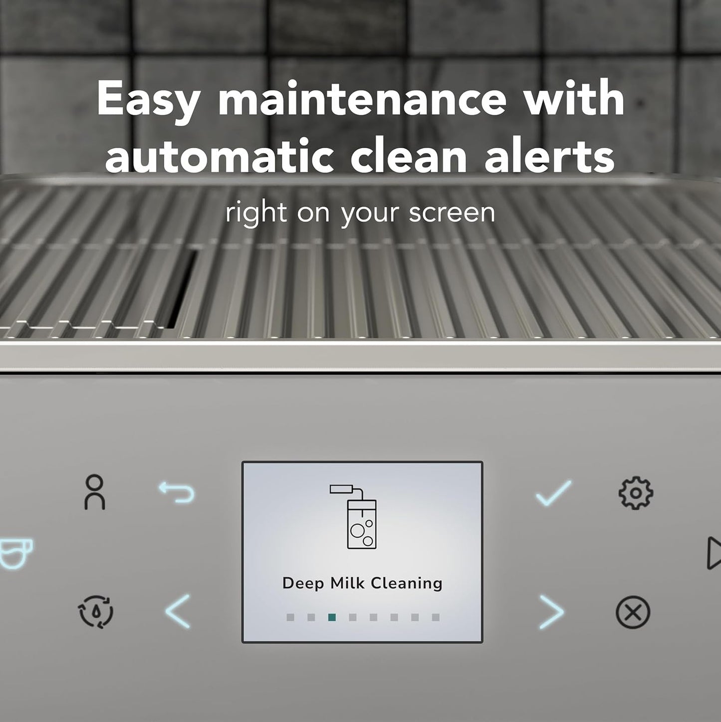 KitchenAid Fully Automatic Espresso Machine KF6, KES8556PL, Porcelain White