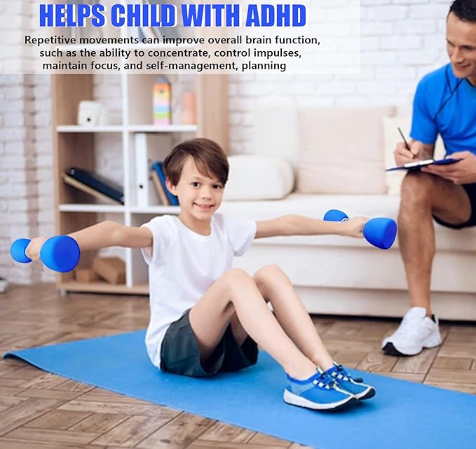 Kids Weight Set - A Pair of 2 1.5lbs Weights