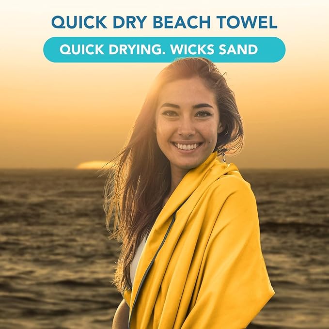 Youphoria Microfiber Travel Towel Fast Drying Lightweight -