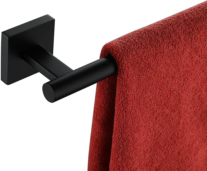 KOKOSIRI 32'' Towel Rails Bathroom Towel Bars Matte 32 Inch B4005BK-L32