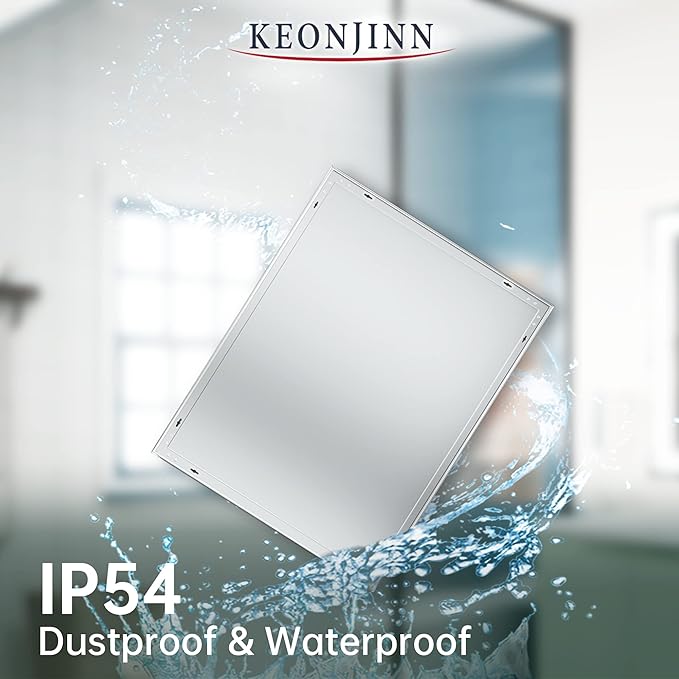 Keonjinn LED Bathroom Mirror 28 x 36 Inch