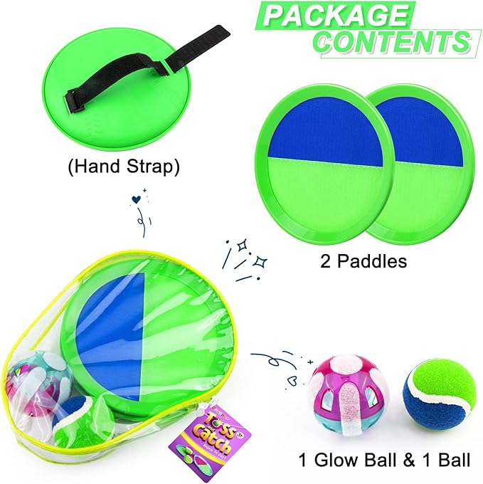 Kids Toys - Glow in The Dark Outdoor Games 4-8, LED