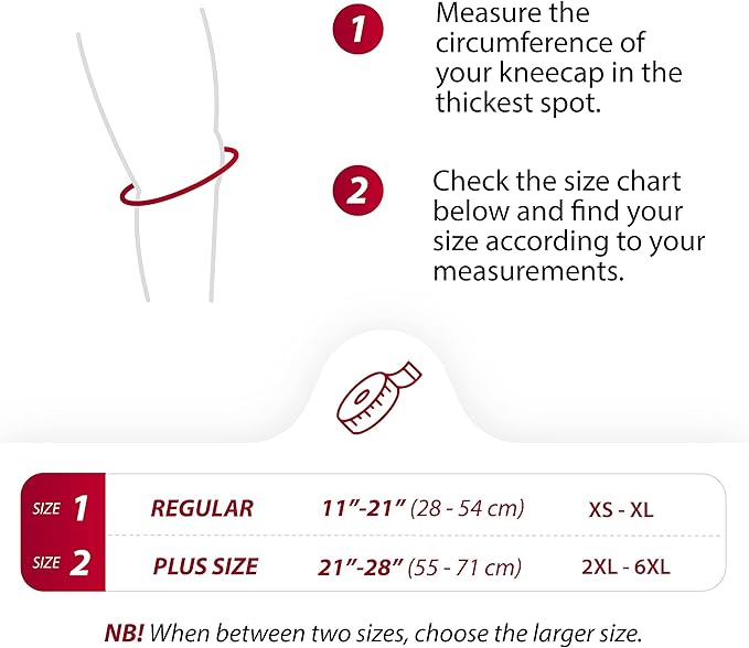 KARM Patella Band - Patellar Tendon Support Strap - Knee Bands for Pain, Basketball, Sports - Jumpers Knee Brace for Women & Men (XS/S/M/L/XL, Single Strap, Beige)