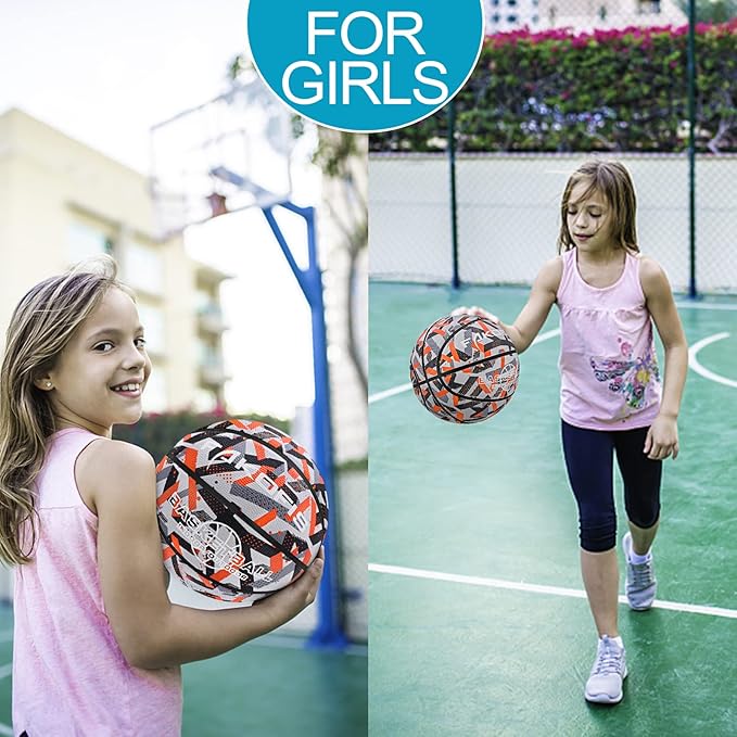 Kids Basketball Size 3(22") 5(27.5") for