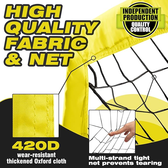 Kids Soccer Goals for Backyard 5×3, 6×4, 6×4, 9×5FT 9×5FT 2 2 Pieces