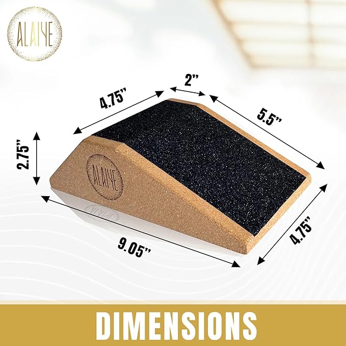 Squat Wedge Blocks (Set of 2) Γ’β¬β Non-Slip