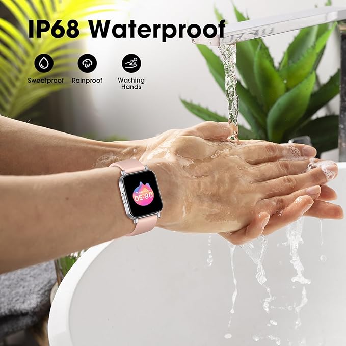 Kummel Smart Watch for Girls Boys Teens No App/Phone Required, Fitness Watches for Kids with Heart Rate, Sleep Monitor, Step Counter, Calories Tracker, Pedometer Waterproof Watch, Lightweight