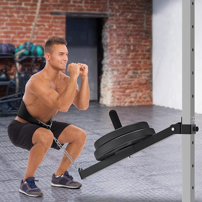 Kipika Belt Squat Lever Arm Attachment for 2" 2" and 3" x 3" Square 1" and 2" Weight