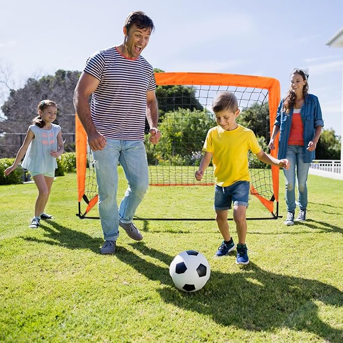Kids Soccer Goals for Backyard Set of 2