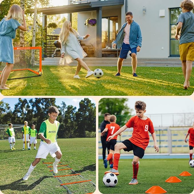 Kids Soccer Goal for Backyard Soccer Nets 4' 3' Portable