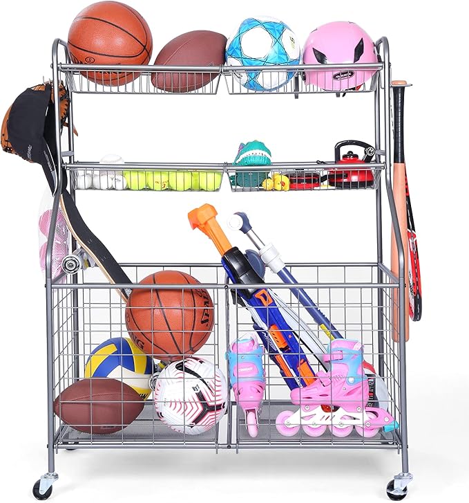 Kinghouse Sports Organizer for Garage