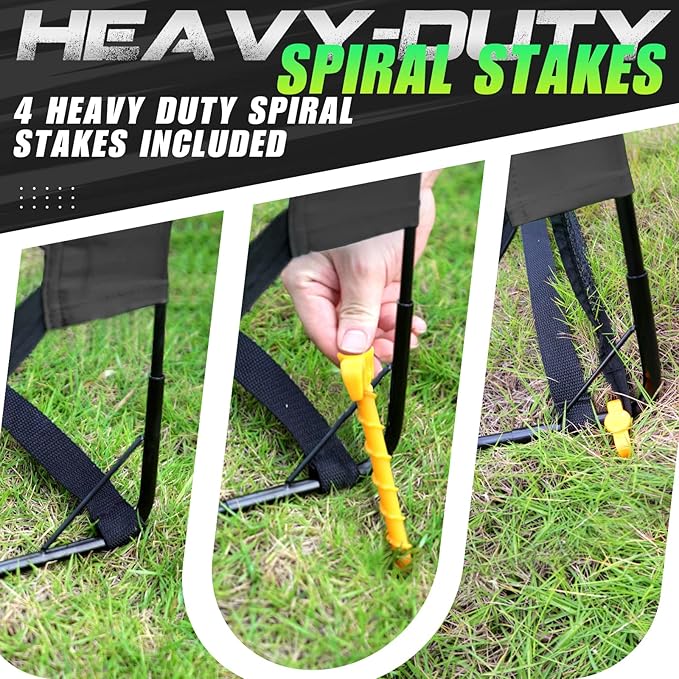 Kids Soccer Goals for Backyard 5×3, 6×4, 6×4, 9×5FT 9×5FT 2 2 Pieces
