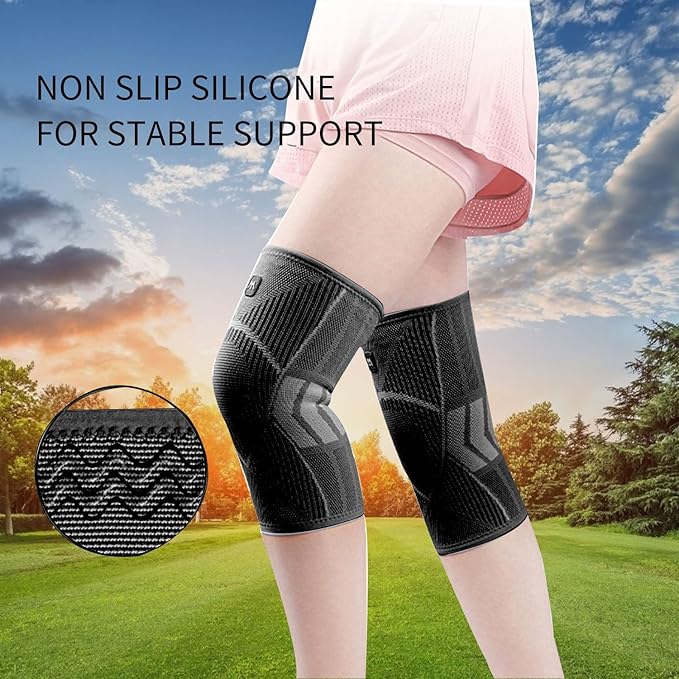 Knee Supports Brace for Joint Pain Relief, Arthritis,Injury Recovery, Ligament Injury, Meniscus Tear,Knee Pain Relief, ACL, MCL, Tendonitis, Running,Jogging Squats, Sports